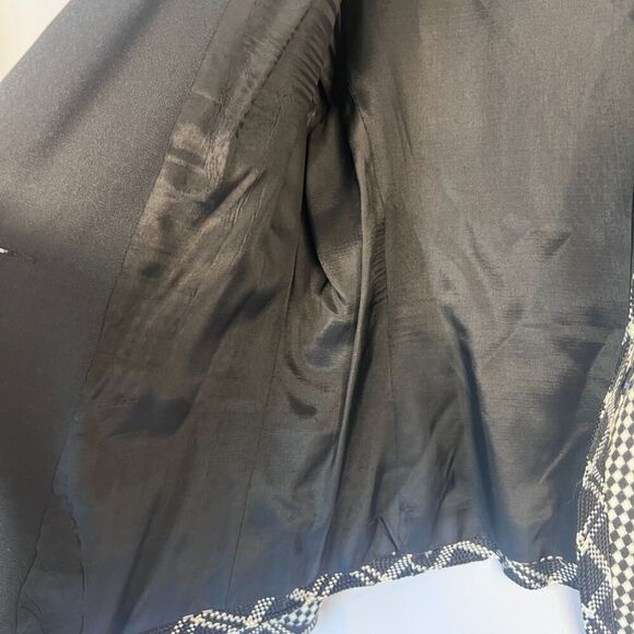 Stanley Blacker for Gantos Vintage Diamond Print Eclectic Blazer Jacket Size 12 - Picture 7 of 13